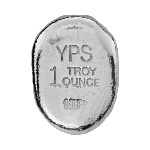 1 oz Silver Lion | Yeager's Poured Silver