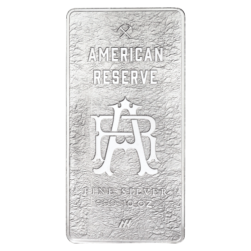 Lingot 10 onces d'argent American Reserve | Asahi Refining