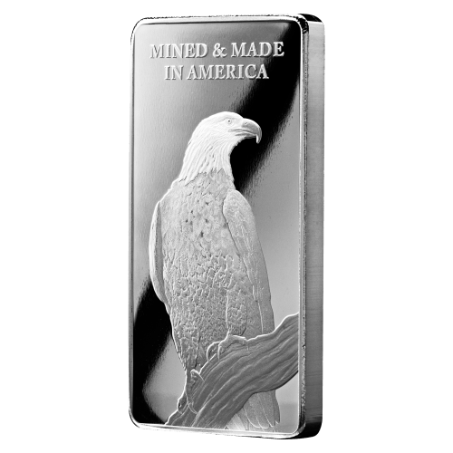 Lingot 10 onces d'argent American Reserve | Asahi Refining