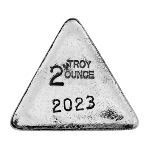 2 oz 2023 Silver Addict Wedge | Yeager's Poured Silver
