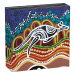 2 oz 2023 Kangaroo Yongka Antiqued Coloured Silver Coin | Perth Mint