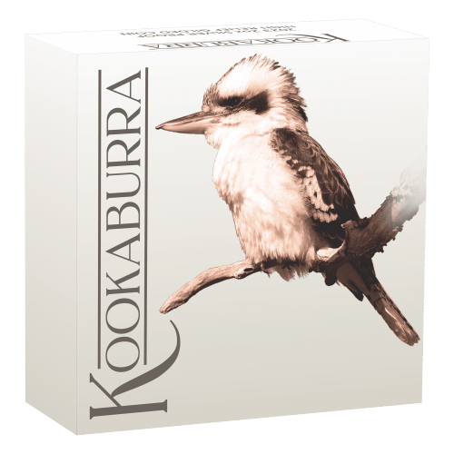 2 oz 2023 Australian Kookaburra High Relief Proof Gilded Silver Coin | Perth Mint
