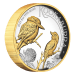 2 oz 2023 Australian Kookaburra High Relief Proof Gilded Silver Coin | Perth Mint