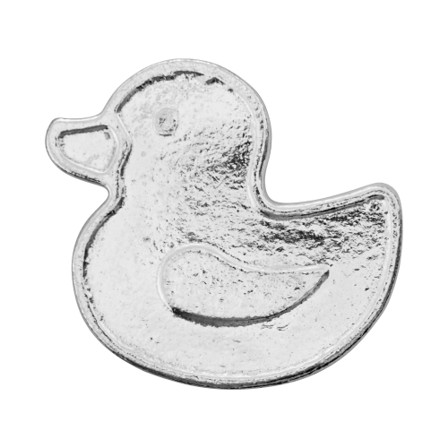 Ducky 3 onces d'argent | Yeager's Poured Silver