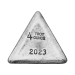 4 oz 2023 Silver Addict Truncated Wedge | Yeager's Poured Silver