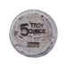 5 oz Silver Antiqued Barrel | Yeager's Poured Silver