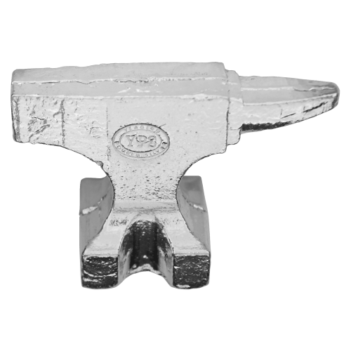 10 oz Silver Anvil | Yeager's Poured Silver