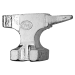 10 oz Silver Anvil | Yeager's Poured Silver