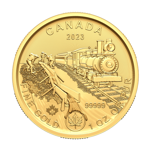 1 oz 2023 Klondike Gold Rush 99999 Gold Coin | Royal Canadian Mint
