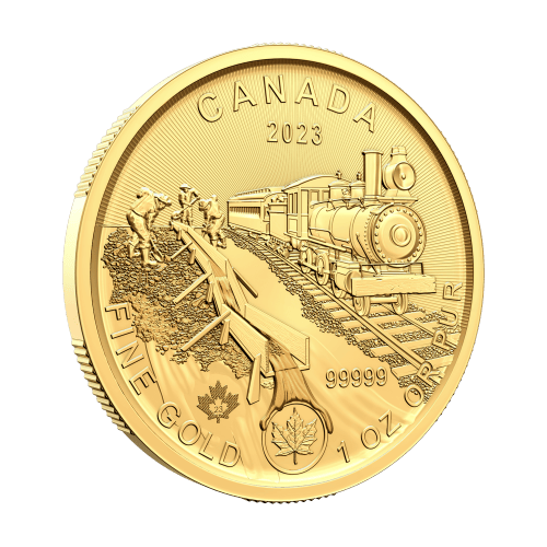 1 oz 2023 Klondike Gold Rush 99999 Gold Coin | Royal Canadian Mint