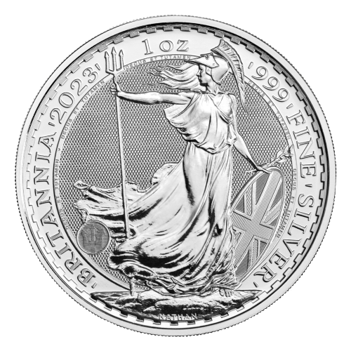 1 oz 2023 Britannia Coronation Silver Coin | The Royal Mint