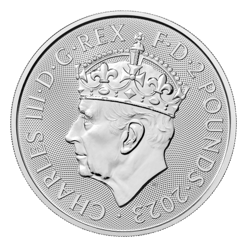 1 oz 2023 Britannia Coronation Silver Coin | The Royal Mint