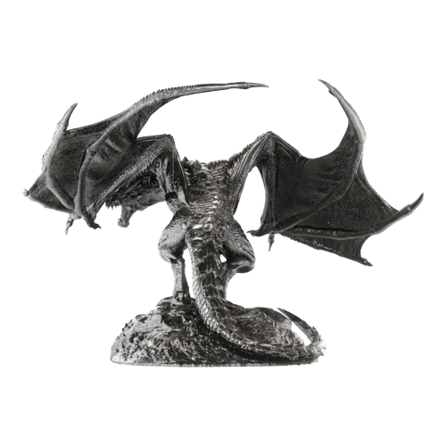 9 oz Wyvern Silver Statue