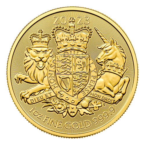 Pièce 1 once d'or Les armoiries royales 2023 | La Monnaie royale