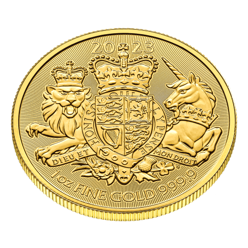 Pièce 1 once d'or Les armoiries royales 2023 | La Monnaie royale