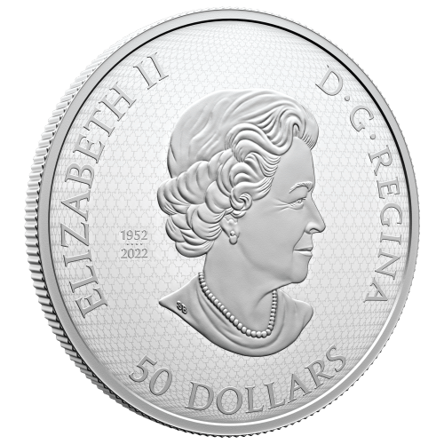 5 oz 2023 The Monarch and The Bloom Silver Coin | Royal Canadian Mint