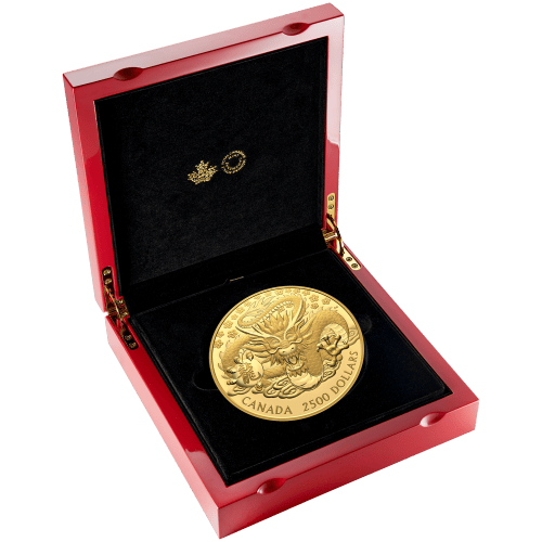 1 kilo 2024 Lunar Year of The Dragon Gold Coin | Royal Canadian Mint