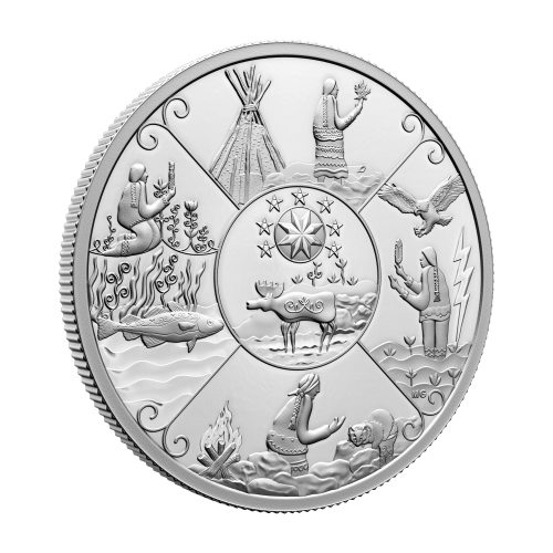 1 oz 2023 Mi'kmaq Creation Story Silver Coin | Royal Canadian Mint