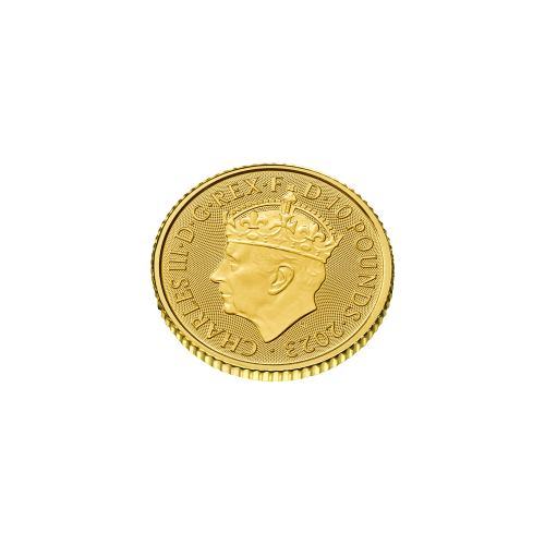 Pièce 1/10 once d'or Le couronnement de Sa Majesté le roi Charles III 2023 | Monnaie royale