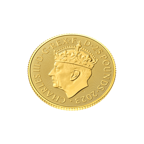 Pièce 1/4 once d'or Le couronnement de Sa Majesté le roi Charles III 2023 | La Monnaie royale
