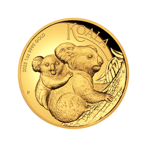 1 oz 2023 Australian Koala High Relief Gold Coin | Perth Mint
