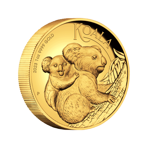 1 oz 2023 Australian Koala High Relief Gold Coin | Perth Mint
