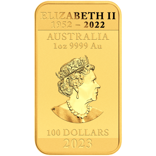 1 oz 2023 Dragon Rectangular Gold Coin | Perth Mint