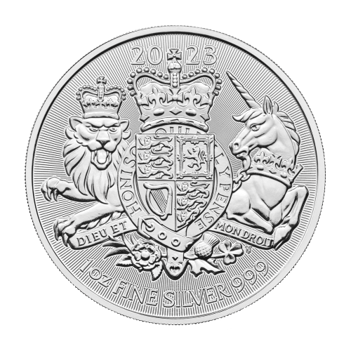 1 oz 2023 Royal Arms Silver Coin | The Royal Mint