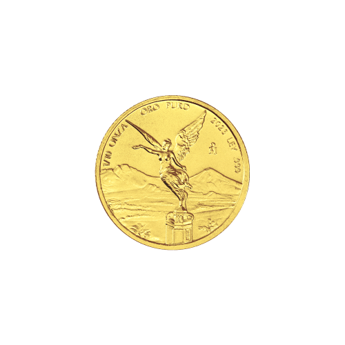 Pièce 1/10 once d'or Libertad mexicaine 2023 | Monnaie mexicaine