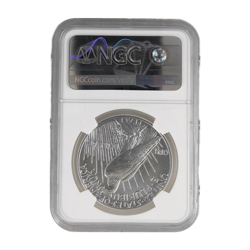 Ensemble de 6 pièces 1 $ en argent MS70 NGC Dollar Morgan et Dollar de la Paix 2021 | Monnaie des États-Unis