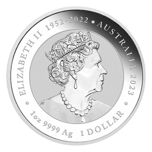 Pièce 1 once d'argent Mythes et Légendes chinoises : Dragon et Carpes 2023 | Monnaie de Perth