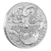 Pièce 1 once d'argent Mythes et Légendes chinoises : Dragon et Carpes 2023 | Monnaie de Perth