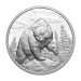 1 oz 2023 Great Hunters: Grizzly Bear Ultra High Relief Silver Coin | Royal Canadian Mint