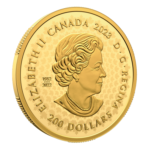 1 oz 2023 Great Hunters: Grizzly Bear Ultra High Relief Gold Coin | Royal Canadian Mint