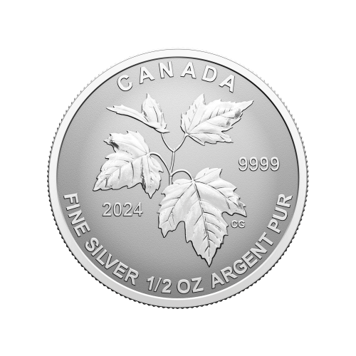 Set of 5 x 2023 Autumns Beauty Fractional Silver Coins | Royal Canadian Mint