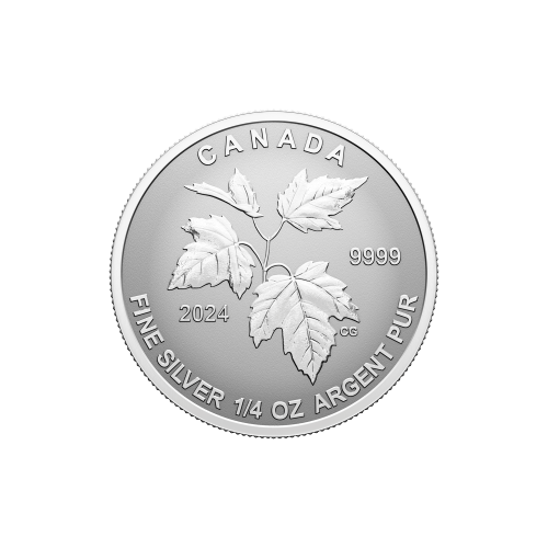 Set of 5 x 2023 Autumns Beauty Fractional Silver Coins | Royal Canadian Mint