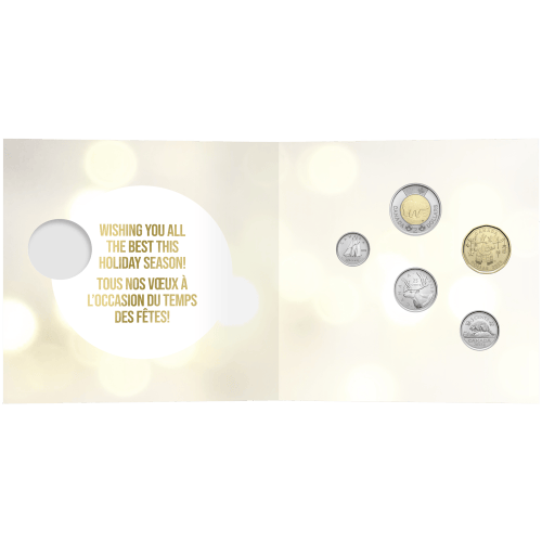 Ensemble de 5 pièces Cadeau de Fêtes 2023 | Monnaie royale canadienne