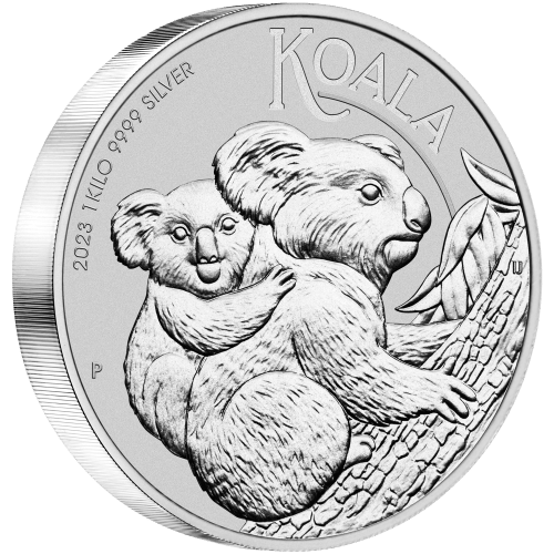 Pièce 1 kilo d'argent Koala australien 2023 | Monnaie de Perth
