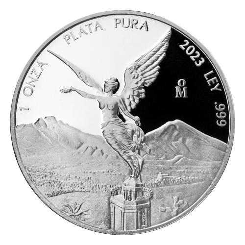 Pièce 1 once d'argent Libertad mexicaine 2023 | Monnaie mexicaine