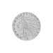 1/10 oz Incuse Indian Silver Round | Silvertowne Mint