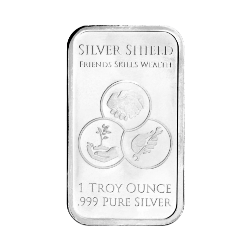 1 oz No Lie Silver Bar | Golden State Mint | Silver Gold Bull US