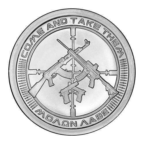 1 oz AG-47 Silver Round | Silver Shield
