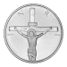 1 oz Crucifixion Silver Round | Silver Shield