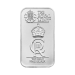 Lingot 1 once d'argent Célébration royale | La Monnaie royale