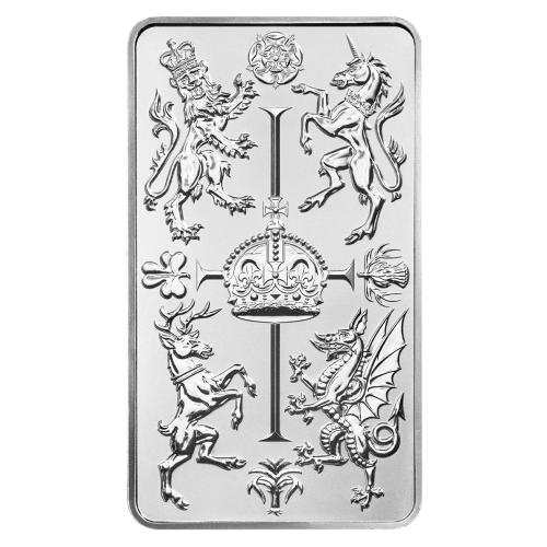 10 oz Royal Celebration Silver Bar | The Royal Mint