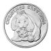 Ronde 1 once d'argent Vœux de Noël Chat et Chien | Monnaie de SilverTowne