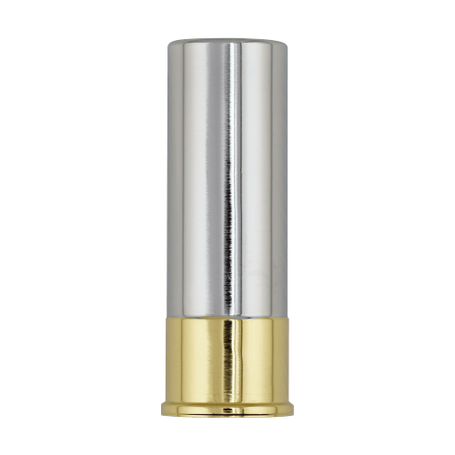 5 oz Shotgun Shell Gold and Rhodium Plated Silver Bullet | Silvertowne Mint
