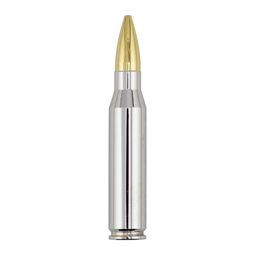 Set of 4 x Gold and Rhodium Plated Silver Bullet Set with Box | Silvertowne Mint