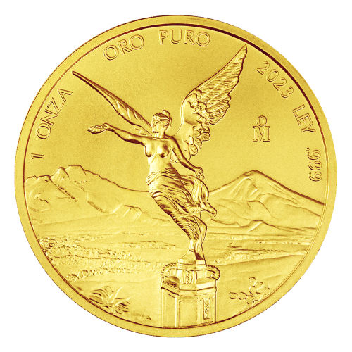 Set of 5 x 2023 Mexican Libertad Proof Gold Coins | Mexican Mint