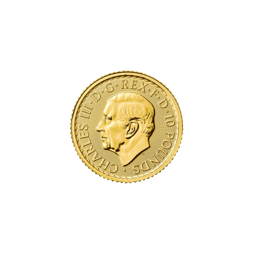 1/10 oz 2024 Britannia Gold Coin | The Royal Mint